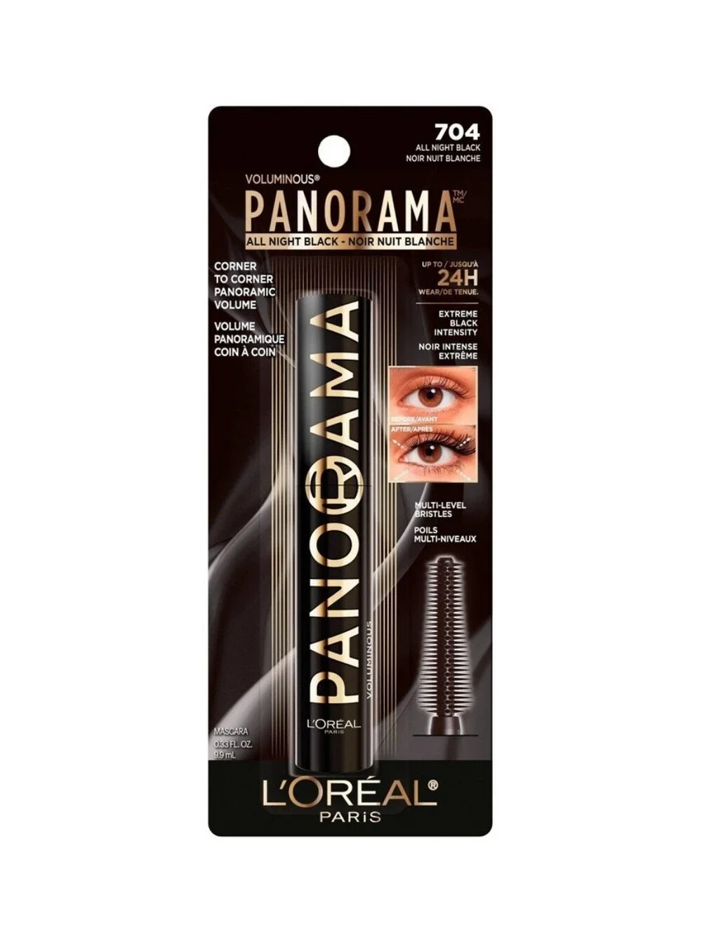 💚2/$20 Loreal Paris Panorama Mascara All Night Black